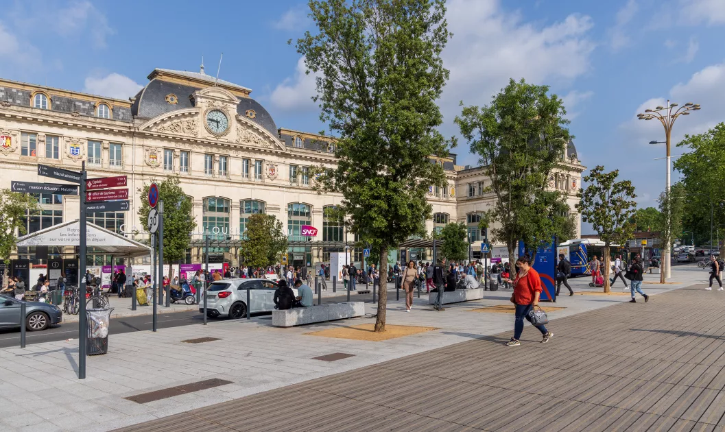 Toulouse : la circulation bascule à Matabiau pour le réseau de chaleur