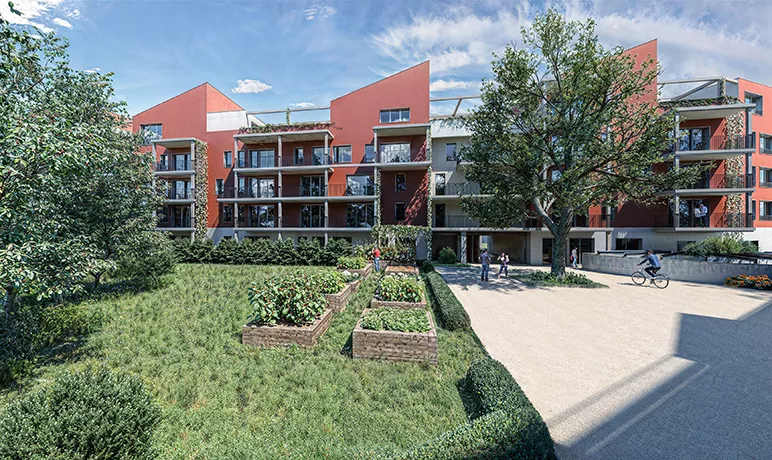 Les Herbes Folles, projet du Comité Ouvrier du Logement (COL) sur le site Dessine Moi Toulouse de Lapujade intégrant des logements en BRS. © Les Herbes Folles, projet du Comité Ouvrier du Logement (COL) sur le site Dessine Moi Toulouse de Lapujade intégrant des logements en BRS.